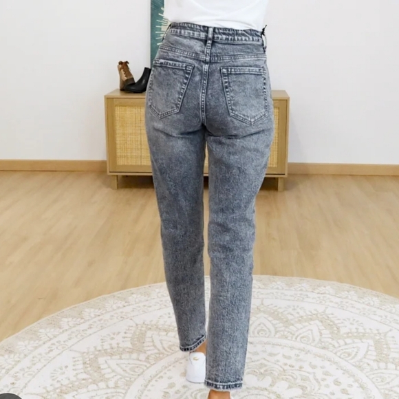 REITMANS STONE WASHED DENIM JEANS SIZE 27 - Picture 1 of 6